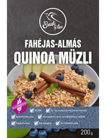 SZAFI FREE ŠKORICOVO-JABLKOVÁ QUINOA MÜSLI 200g